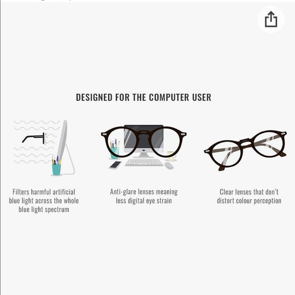 NWT Bon Charge BLUblox blue light Crystal Computer Glasses - Picture 5 of 12